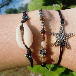 3 Piece Multi Layer Bracelet set